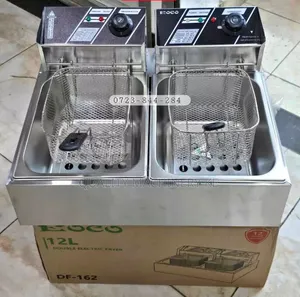 High Quality 12l Double Deep Fryer /Chips Fryer Imported