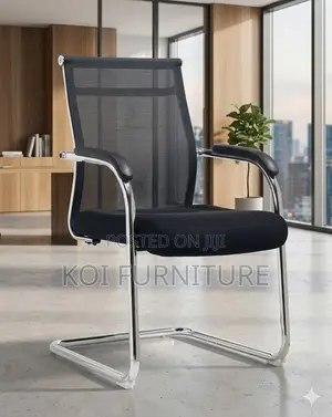 Office Chairs; High Backrest Visitors Chair With Breathable Mesh