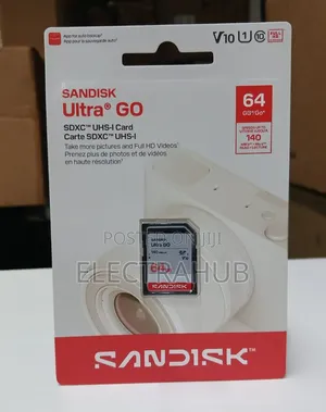 Sandisk Ultra Go 64gb Uhs Sd Card Brand New Sealed