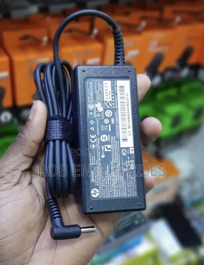 Hp Laptop Charger Blue Pin