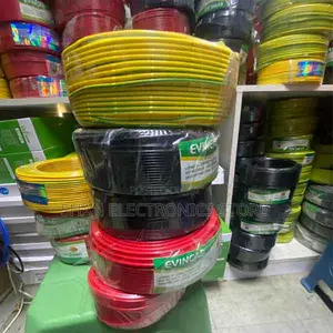 Red/Yellow/Black Single Core Electrical Wiring Cable 2.5 Mm 90m Roll