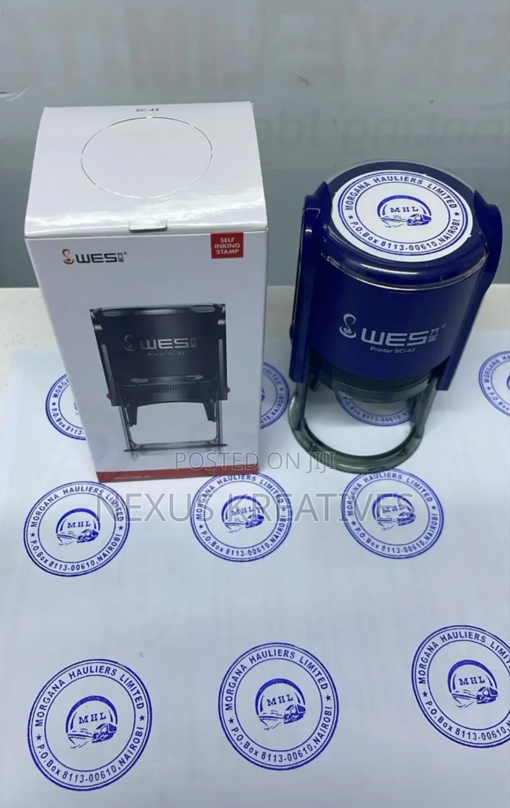 Logo Self Inking Stamps