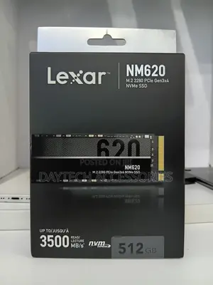 Lexar Nm620 SSD 512gb Gen3 Nvme Internal SSD - Black