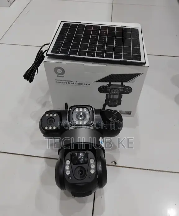 4g Triple Lens Solar Powered PTZ Camera Vts28