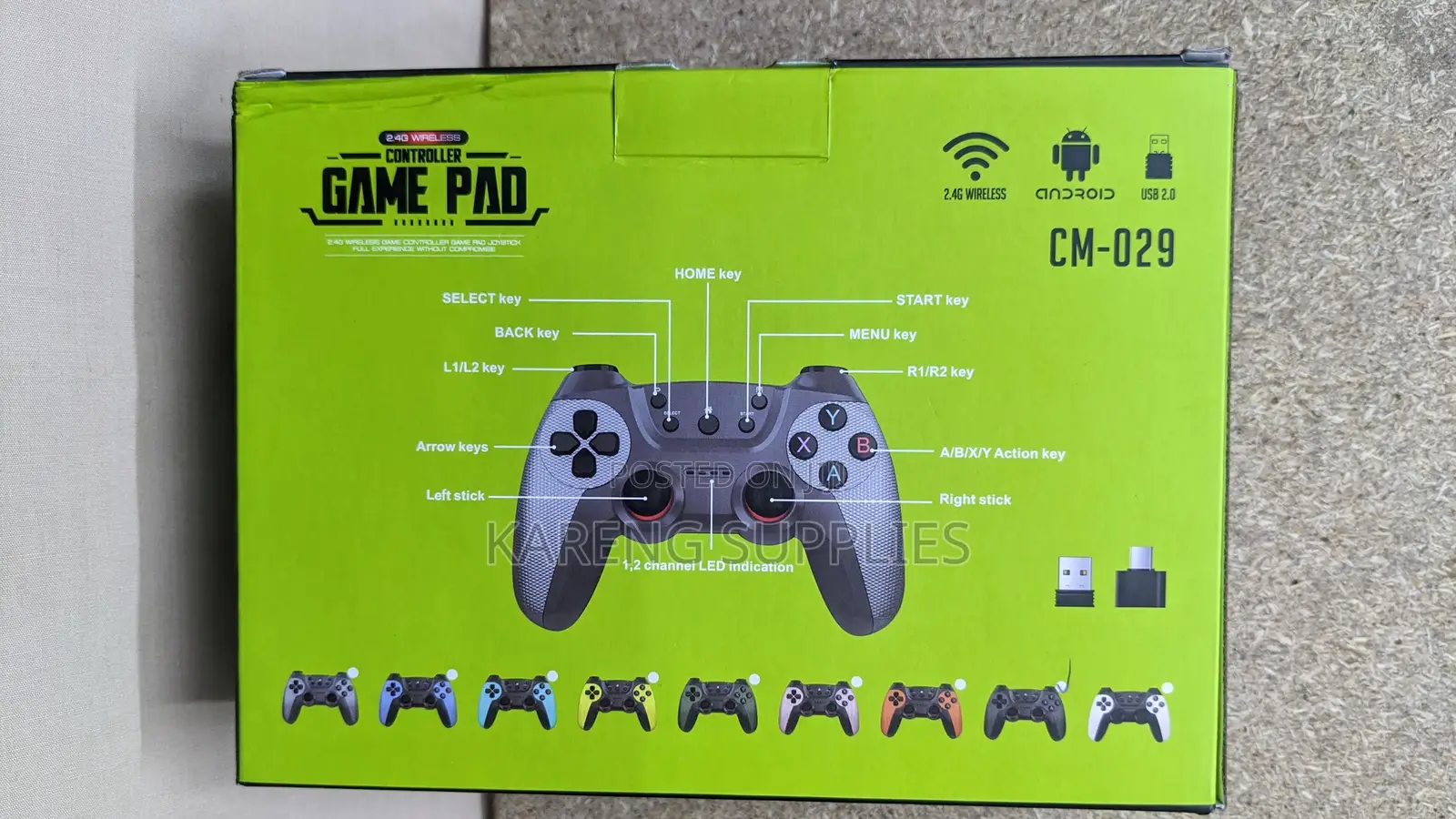 Wireless Game Pad Controller 2.4g(Cm-029)