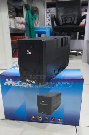 Mecer 650va Backup Power System for Pcs, CCTV and Networking Equipment