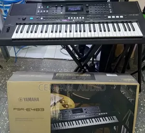 61keys Touch Yamaha PSR E483 New Generation Keyboard