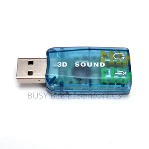 External Usb 5.1 3d Sound Card Audio Adapter