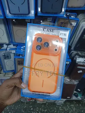 iPhone 17 Pro, Orange Liquid Silicone Phone Case