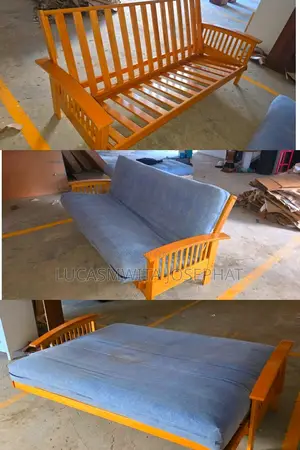 Futon Sofa Bed + Mattress