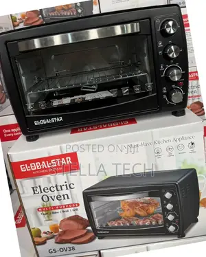 38 Litres Globalstar Gs-Ov38. 38l Electric Oven With No Hot Plates