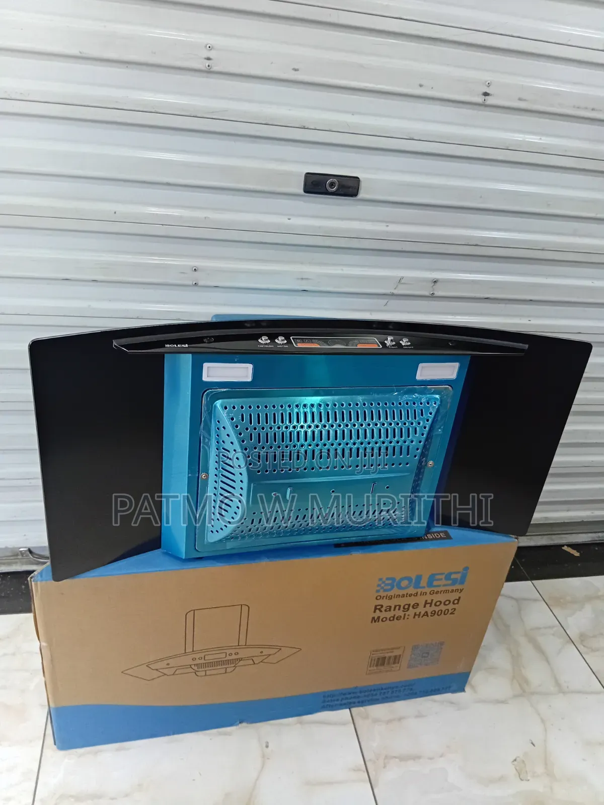 90cm Bolesi Chimney Kitchen Hood