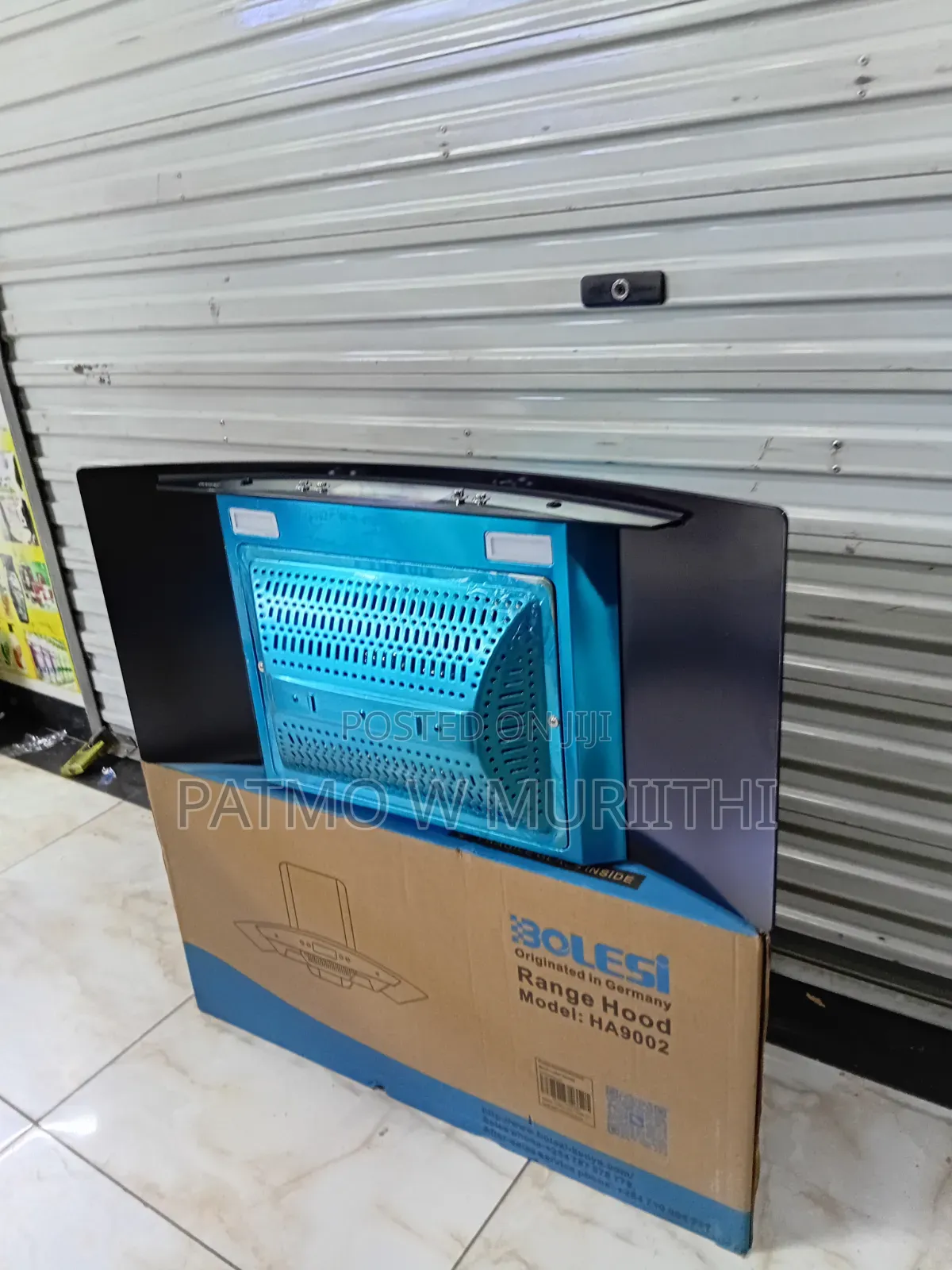 90cm Bolesi Chimney Kitchen Hood