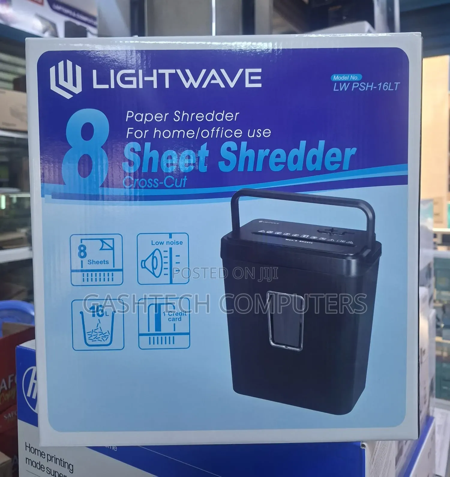 Lightwave Paper Shredder 8 Sheet