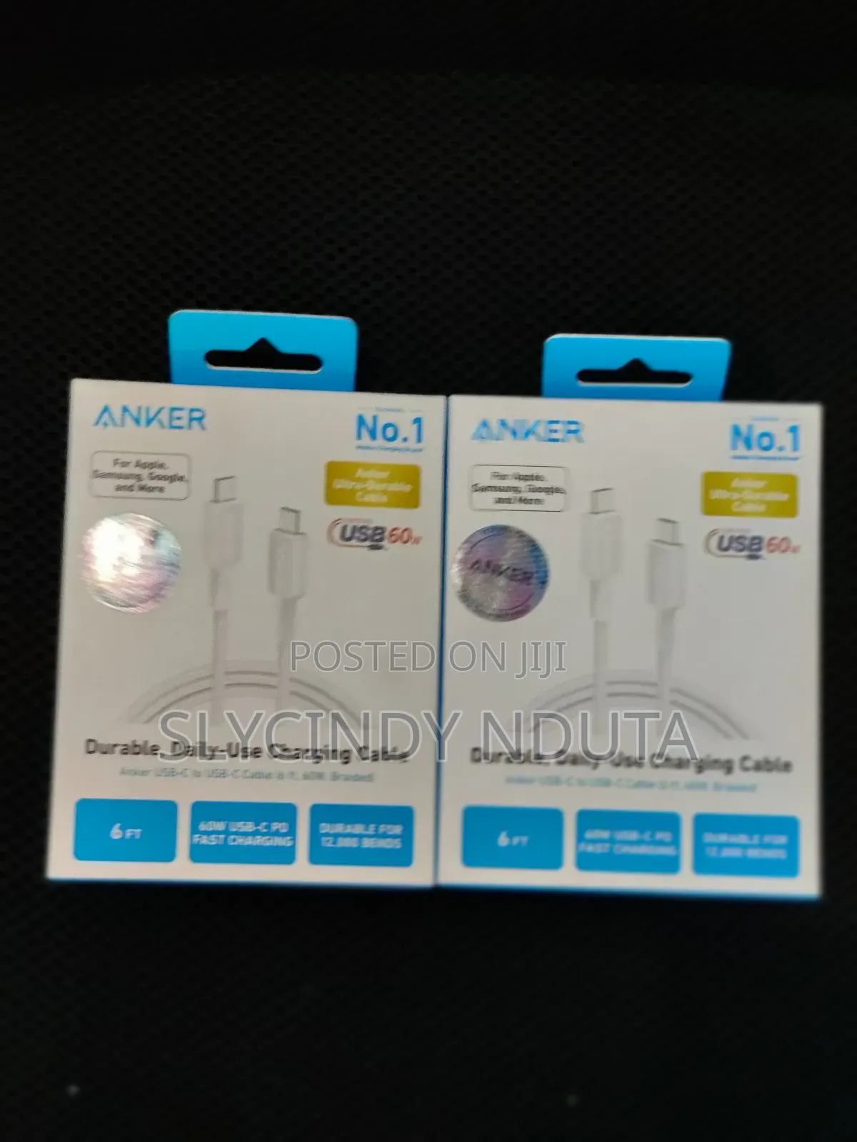 Anker Durable, Daily -Use Charging Cable (6ft,60w)