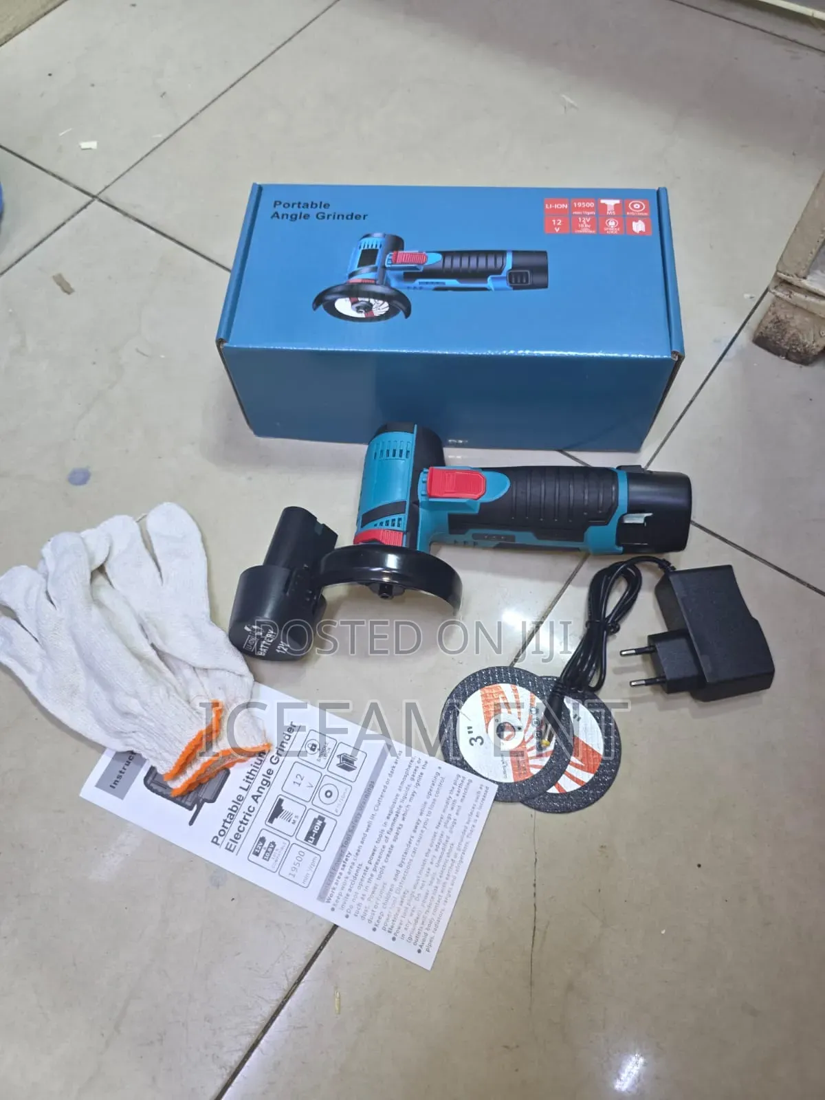 Cordless Angle Grinder/3" Mini Rechargeable Grinder
