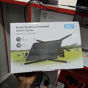 Solar Battery Powered 4g/Wifi Router Wifi Support 4g Sim Card Support