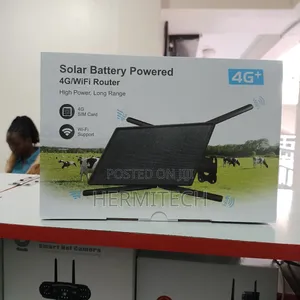 Rechargeable Battery Solar Wifi Router 300m Distance Coverage