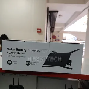 Rechargeable Battery Solar Wifi Router 300m Distance Coverage