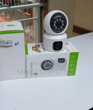Sim Card 4g Camera Indoor Dual Lens Mini Camera