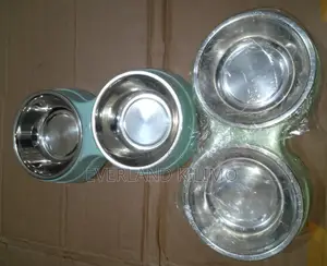 2 Dog Food Bowls