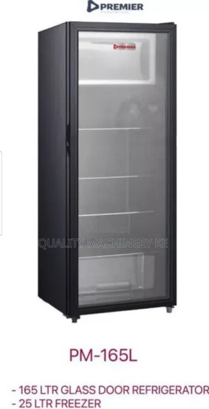 Long Lasting 165l Glass Door Display Fridge /Refrigerator