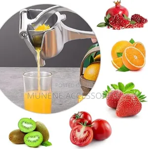 Hand Press Juicer Machine, Manual Fruit Squeezer Heavy Duty For Fruits