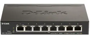D-Link 8-Port Gigabit Poe Smart Managed Switch