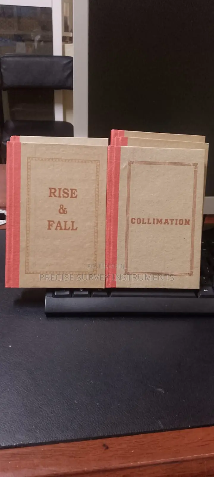 Contractor's Rise Fall Survey Notebook