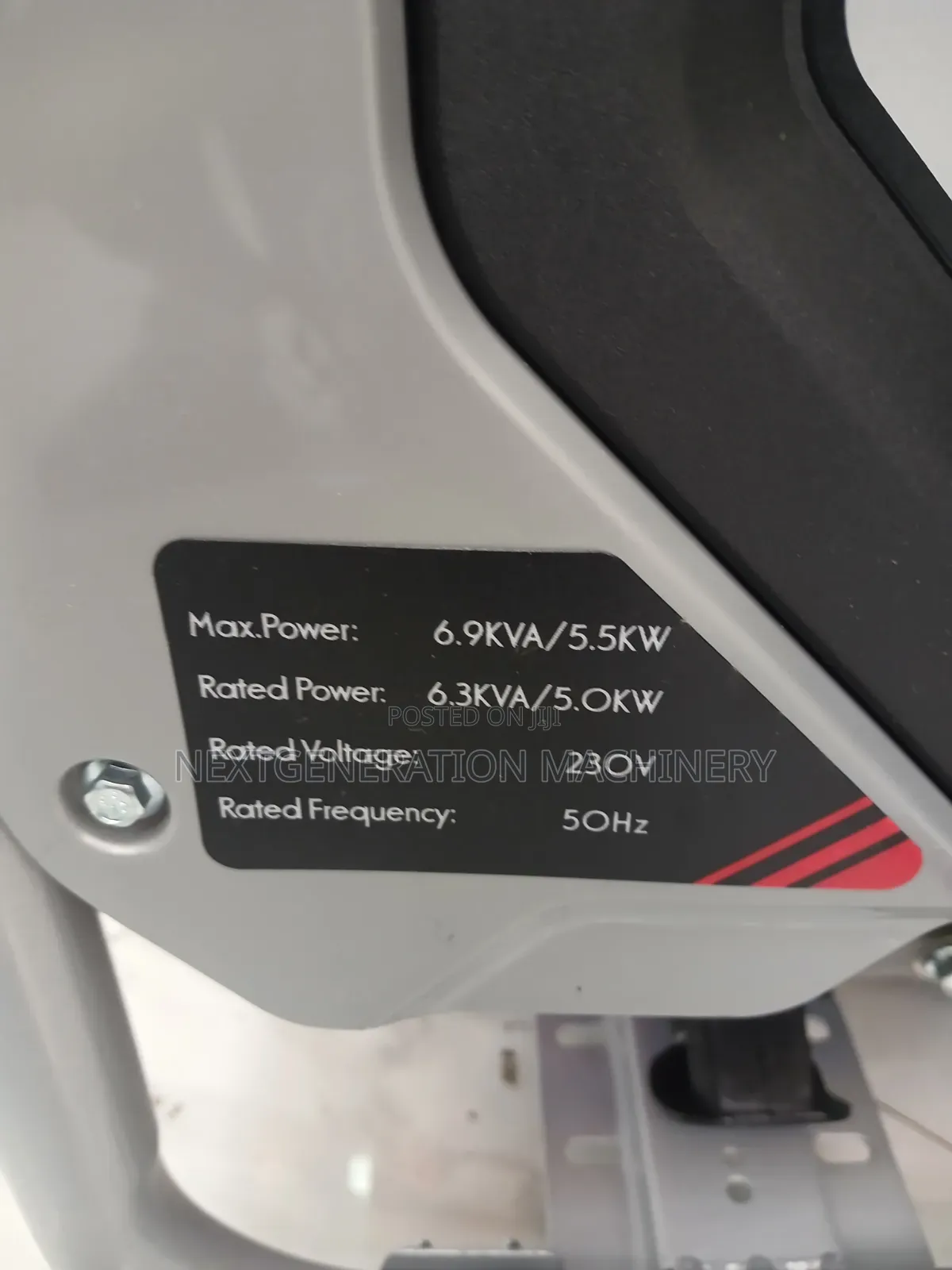 6.5kva Open Set Generator