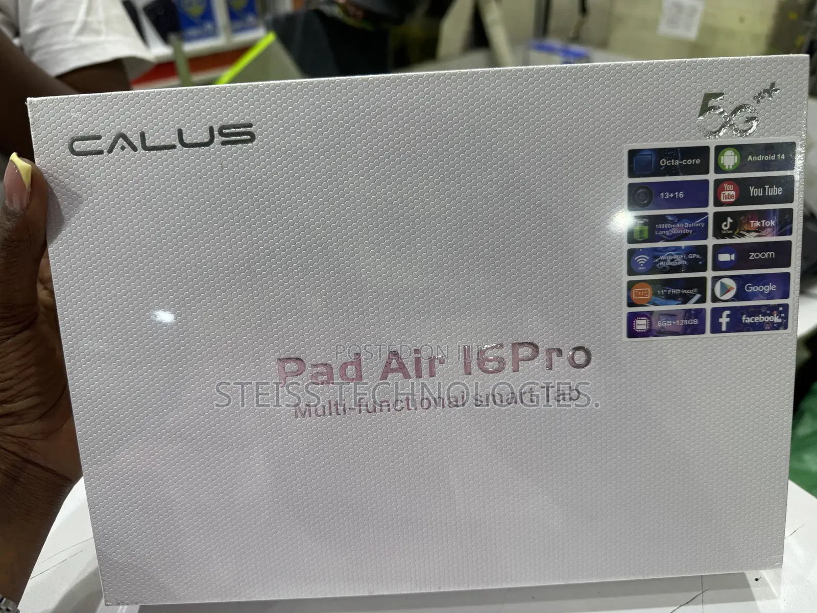 New Tablet 128 GB Black
