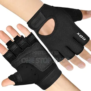 Black Workout Gloves for Weight Lift and Cycling