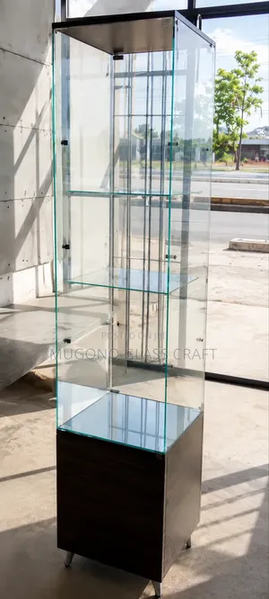 Modern Glass and Stand Display