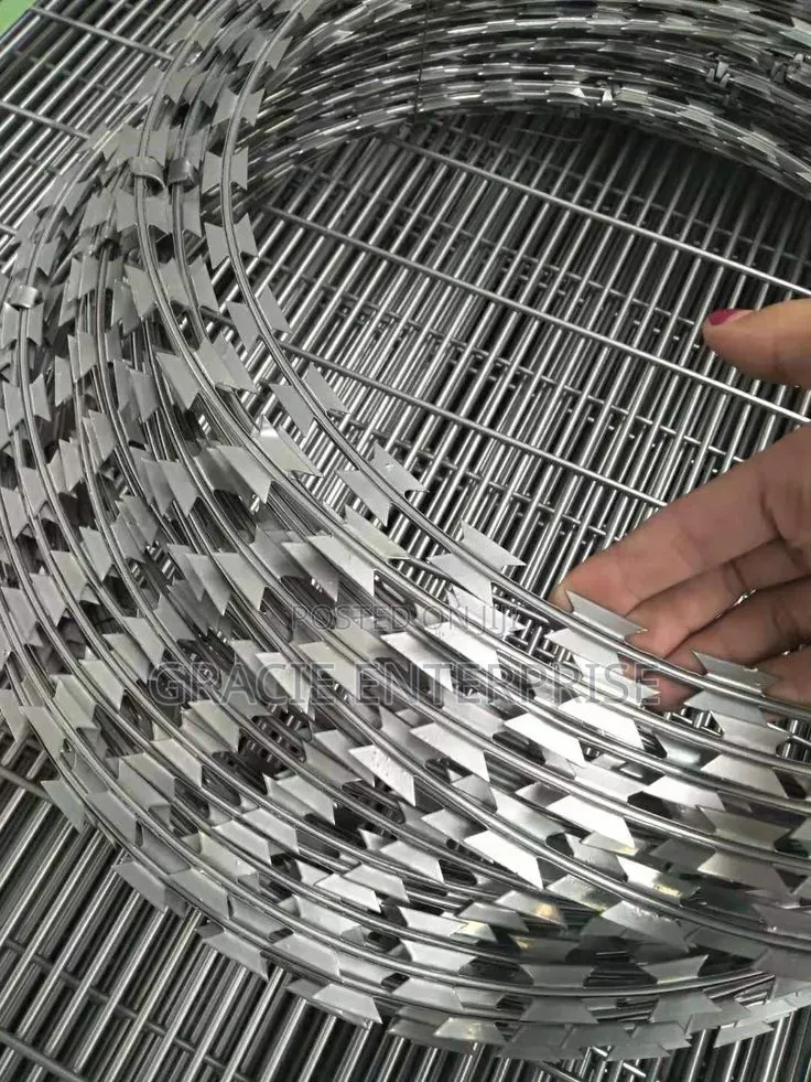 Galvanized Razor Wire
