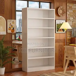 Wooden Home Office Bookshelves Storage Unit