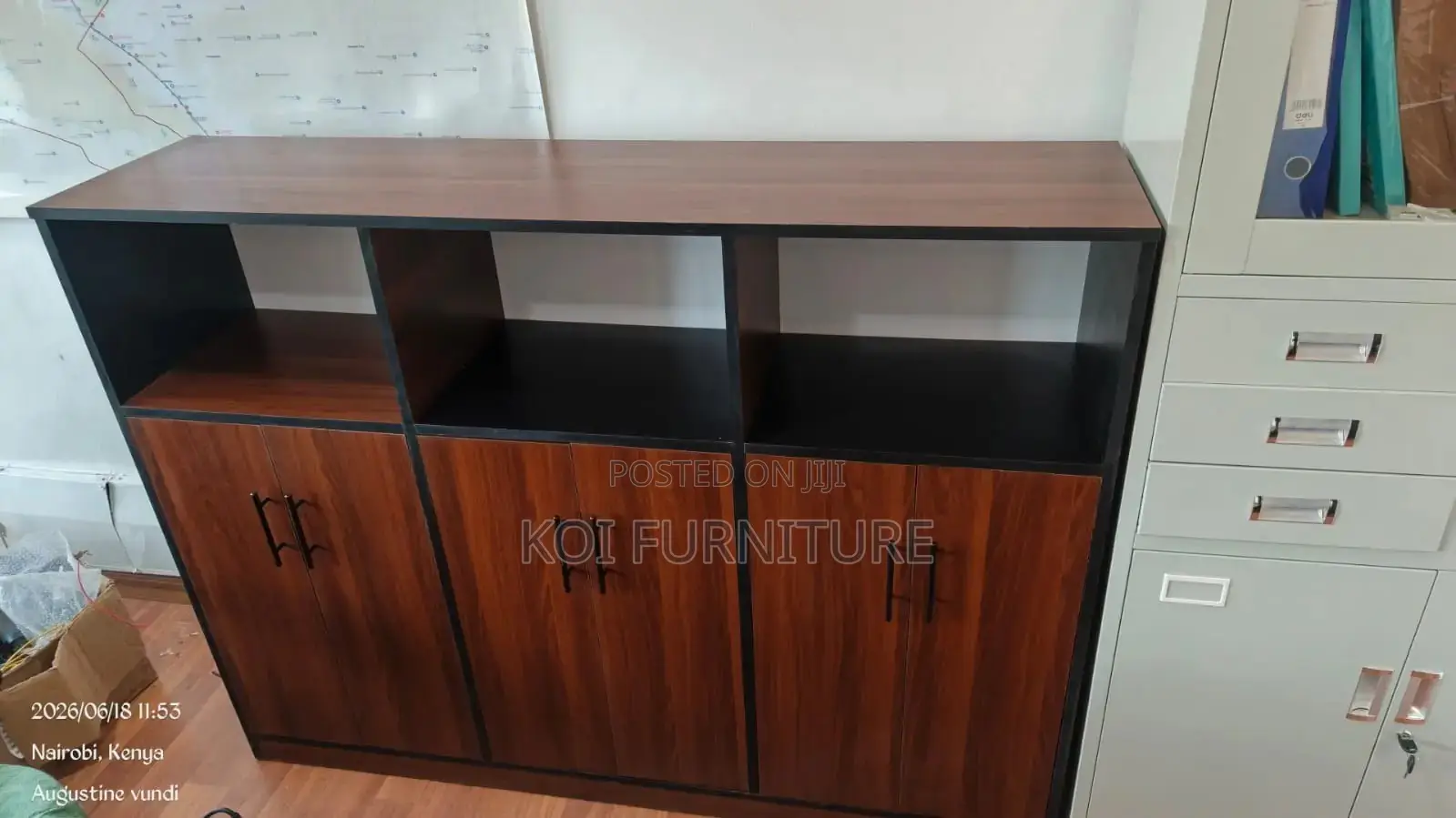 Executive 6 Doors Office Storage Credenza