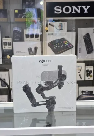 Dji Rs 5 Gimbal Combo Kit With Ai Tracking Module Briefcase Handle