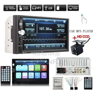 7 Inch Mp5 Touch Screen Bluetooth Car Radio With Free Reverse Camera