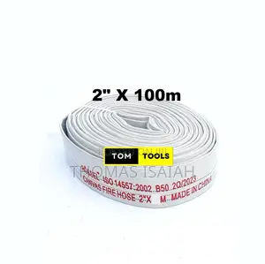 2 Inch X 100m Ldpe Canvas Delivery Fire Hose
