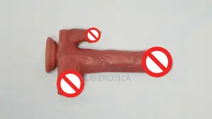 Realistic 4-in-1 Tongue-Licking Thrusting Dildo