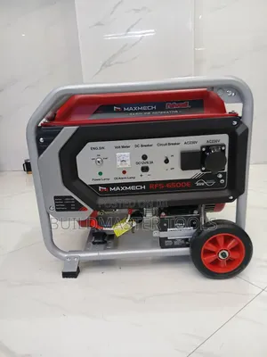 Portable 6.9 Kva Maxmech Petrol Generator Keystart