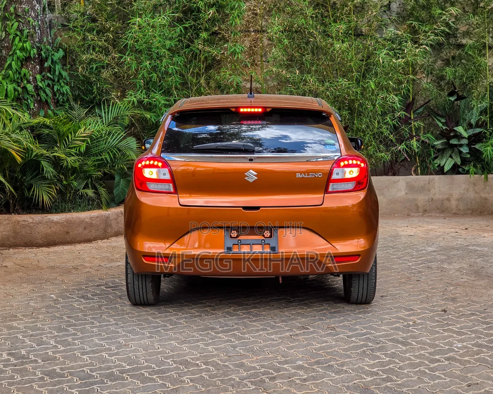 Suzuki Baleno 2018 Orange