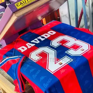Jersey Printing Name and Number