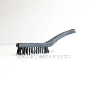 Steel Wire Brush With Plastic Handle