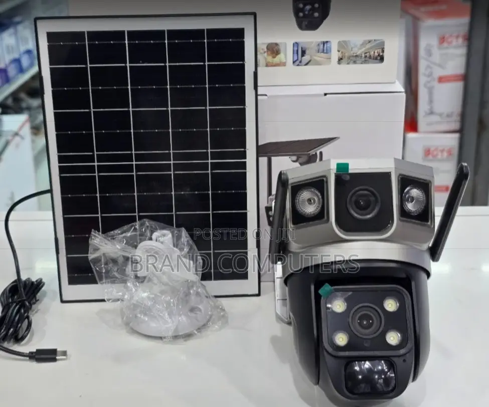 Solar Powered 4g CCTV Camera With Two-Way Audio Night Vision