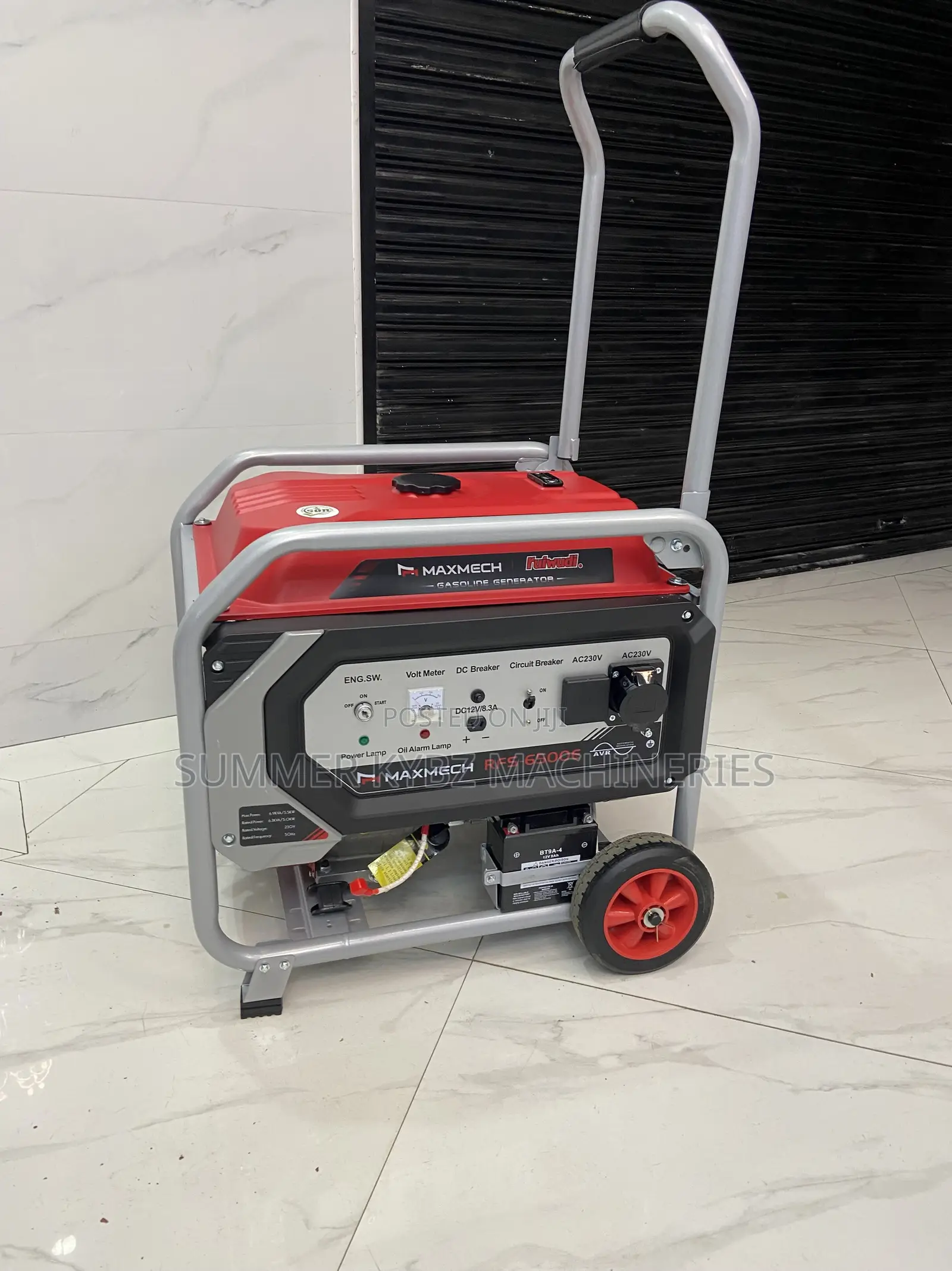 Maxmech RFS-6500e Gasoline Generator