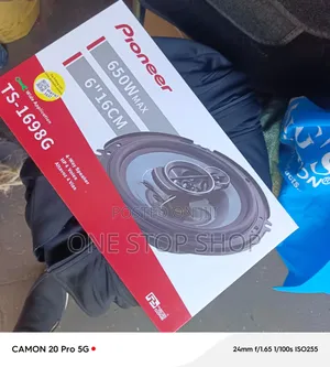 6inch Pioneer Round 650watts 4_way Coaxial Speakers in Pair