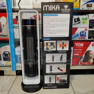 Mika Tower Heater With Remote, Fan,Tilt and Oscillation