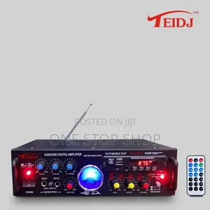 Ukc Bluetooth Amplifier With Microphone Inputs For Home/Professional