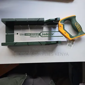 Mitre Box With Back Saw Set Jadever 12" Wood Hand Saw 300mm